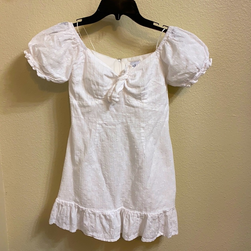 White Princess Polly mini dress